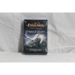 Final War Onslaught Vetran Set Tactical Card Game Factory Sealed